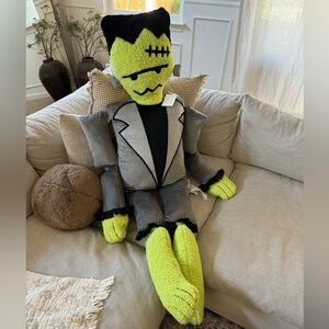 Halloween 2024 Isaac Mizrahi Large 5’ Frankenstein Pillow